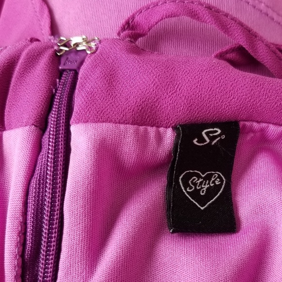 SI STYLE Lavender Swing Dress - Picture 4 of 7